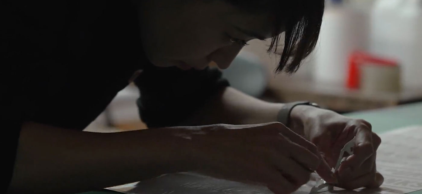 カッティングシート加工